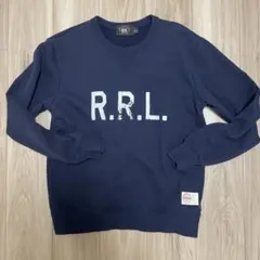 RRL ダブルアールエル ロゴ スウェット ネイビー L 2026年最新】DOUBLE RL メンズ トレーナー・スウェットの人気アイテム