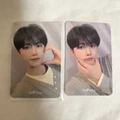 ISNTREE x NCT JAEMIN フォトカード 2枚セット