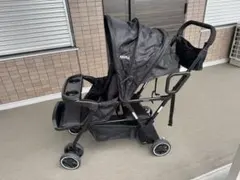 joovy 2人乗りベビーカー リアシート付き - メルカリ
