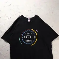 BAY SIDE Tシャツ アメリカ製　企業　ブラックのサムネイル