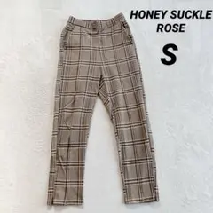 【ハニーサックルローズ】テーパードパンツ (Ｓ) チェック柄 美脚シルエットのサムネイル