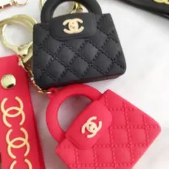 難有り　シャネル　ノベルティ　ミニバッグキーホルダー　２点