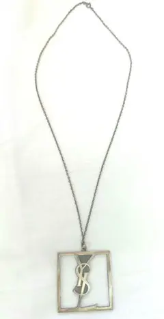 正規 未使用】YVES SAINT LAURENT金色/3㎜ネックレスチェーン - メルカリ