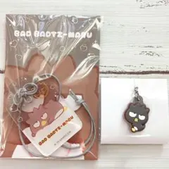 バッドばつ丸 サンリオ 福福お守り風アクリルキーホルダー ダブルチャームグミ