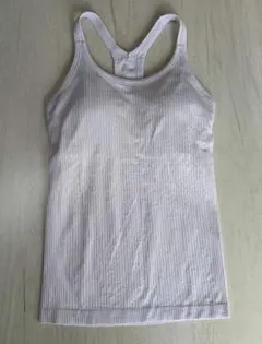ルルレモン　Ebb to Street タンクトップ　薄紫
