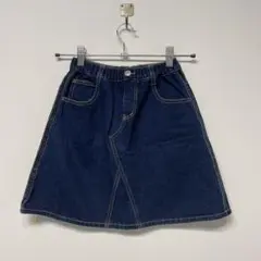 ダークブルー スカート サイズ140