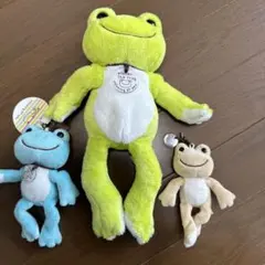 クマとカエルのぬいぐるみセット - メルカリ
