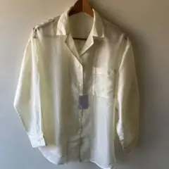 新品✨ シースルートップス　長袖　シースル ブラウス　レディース