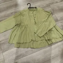 ペプラム　シャツ　ブラウスのサムネイル