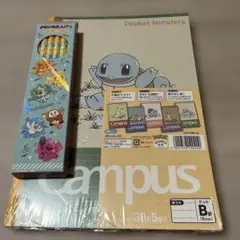 ポケットモンスター ノート、鉛筆セット