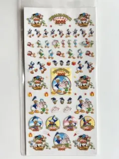 Disney Donald Duck Birthday 2002 シールのサムネイル