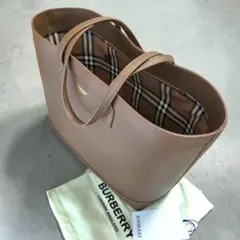 BURBERRY バーバリー ロンドン トートバッグ A4 レザー ブラウンのサムネイル