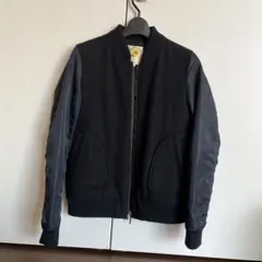 レイビームス　MA-1  ブルゾン　エムエーワン　ジャンパー　スタジャン