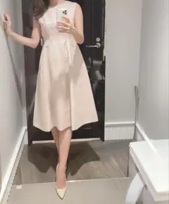 セルフォード　ノースリーブ Aライン ワンピース