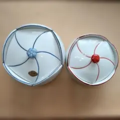 【新品】有田焼 輝峰 花模様 陶器大小セット