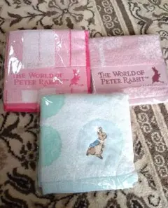 【新品・非売品】ピーターラビット タオル 3枚セット