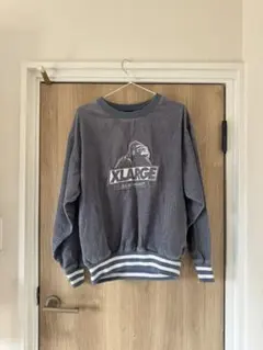 リーボック ベクター刺繍ロゴ スウェット グリーン USA製 XLARGE 緑色 