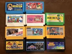 ファミコンソフト まとめ売り