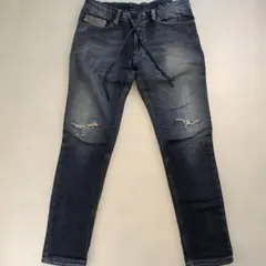 DIESEL ディーゼル TEPPHAR ジョグジーンズストレッチ ダメージ加工