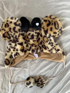 東京ディズニーリゾート ヒョウ柄帽子