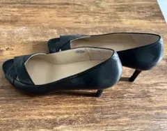 STRAWBERRY FIELDS ブラックパンプス 23