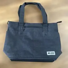 LOGOS トートバッグ グレーチェックのサムネイル
