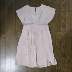 組曲 ワンピース ピンク 半袖 フォーマル シミあり