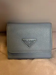 2026年最新】PRADA カラー：ブルー系 レディース 三つ折り財布の人気