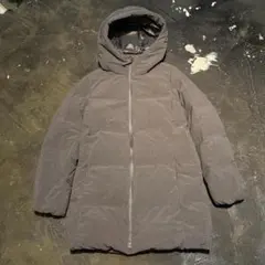 UNIQLO ユニクロ シームレスダウンショートコート M グレー/252