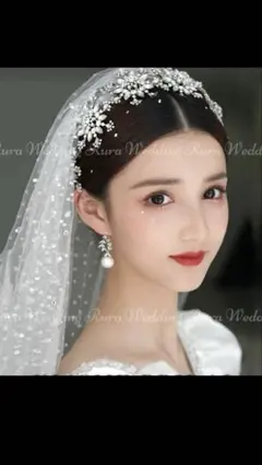 アナ雪　アナと雪の女王　氷の結晶　スノーフレーク　ヘアアクセサリー