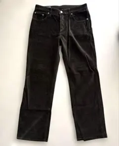 EDWIN403WARM FLEXダークブラウン ストレートデニム 32