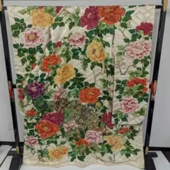 アリエルさん様専用ページ振袖 正絹 豪華絢爛 孔雀 作家物 裾重め 翼-505