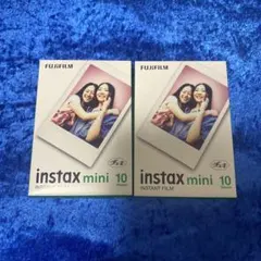 FUJIFILM instax mini チェキフィルム 20枚【匿名配送】①