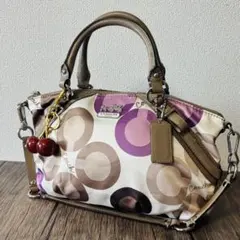 Coach Poppy Signature Shoulder Bag