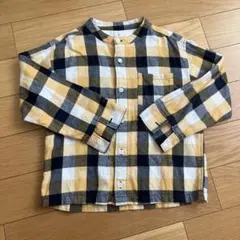無印良品　チェック柄長袖シャツ 130サイズ