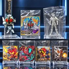 仮面ライダー　ウエハースシール　ゼッツUR 他