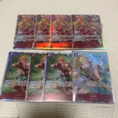 ワンピース カードゲーム ひまり 孔雀　SR 8枚セット神速の拳