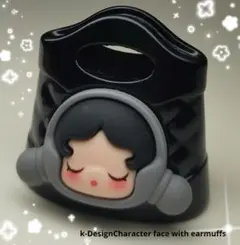 スカルパンダSKULLPANDAバッグチャーム黒色 import品 新品