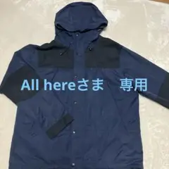 ネイビー マウンテンパーカー　メンズ