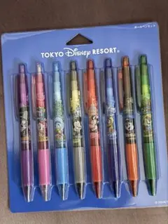 廃盤品 レア アトラクションモチーフ ディズニーリゾート ボールペンセット