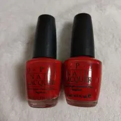 OPI オーピーアイ　ネイルラッカー　マニュキュア　２本