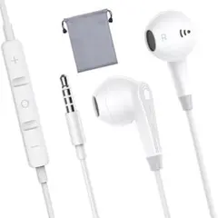 イヤホン 有線 マイク付き 3.5mm