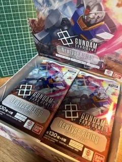 ガンダムカードゲーム Newtype Rising 1box テープカット ガンダムカードゲーム Newtype Rising BOX テープカット 未開封 - メルカリ