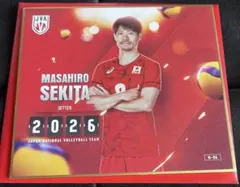 男子バレー 関田誠大選手 直筆サイン入りミニ色紙 龍神NIPPON - メルカリ