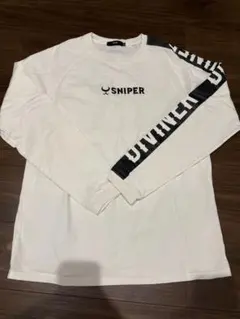 SNIPER ロングスリーブシャツ ホワイト