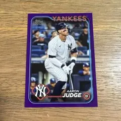 Aaron Judge トレーディングカード 紫　ヤンキース