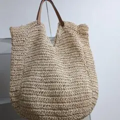 ✨春夏✨BANANA REPUBLIC かごバッグ トートバッグ　軽量　大容量のサムネイル