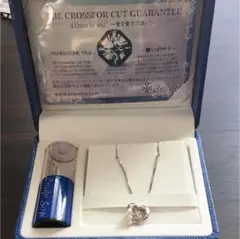 クロスフォーダンシングストーン ネックレス