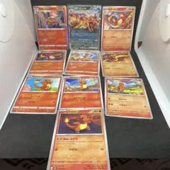 リザードン ex セット (リザード、ヒトカゲ付き)