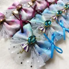 トリミングチョーカー　梅雨・紫陽花 208